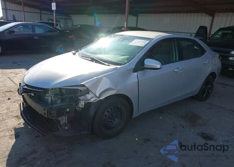 2017 Toyota Corolla Le z USA, uszkodzony, nr VIN 2T1BURHE6HC938734